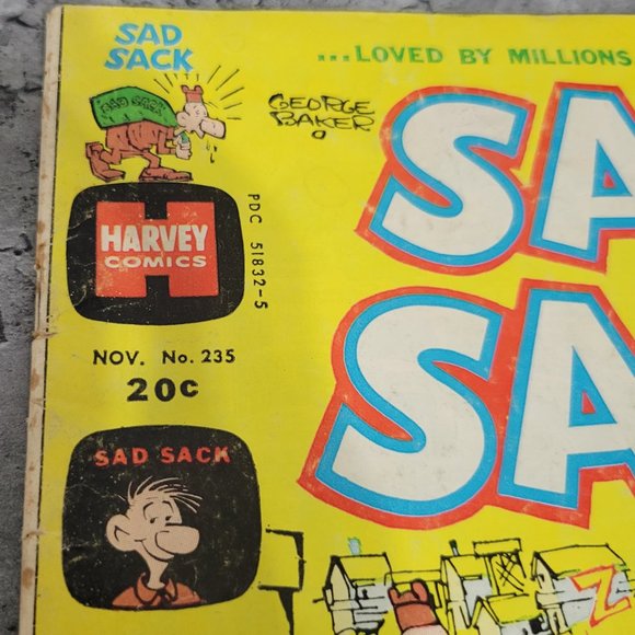 Vintage Comics Little Archie 1977 Sad Sack 1973 worn Old Comic Book - Picture 2 of 14